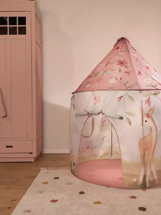 Little Dutch Παιδική Σκηνή Κάστρο Fairy Garden Ροζ για 2 χρονών και άνω