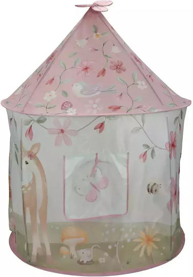 Little Dutch Kids Castle Play Tent Fairy Garden for 2+ years Pink