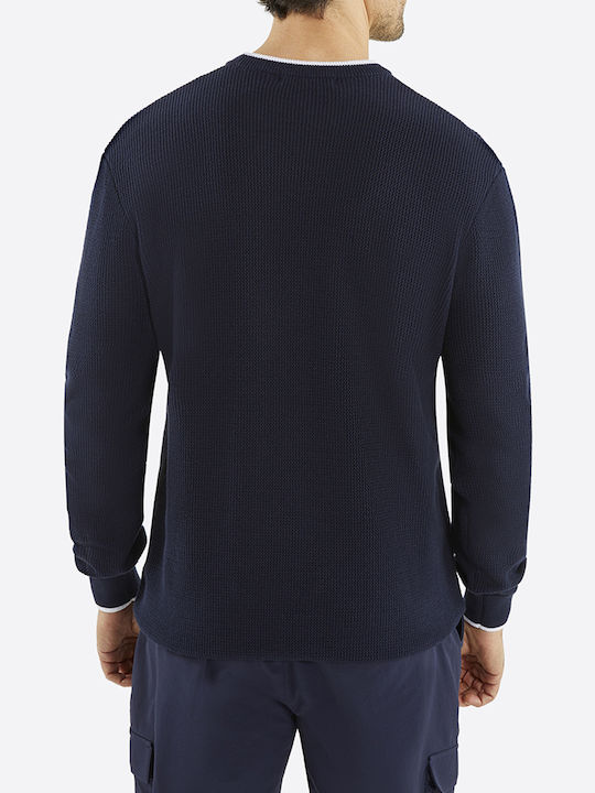 Πουλόβερ Μακρυμάνικο Dark Blue
