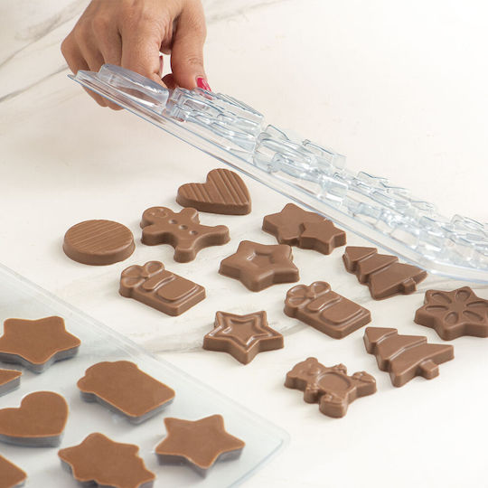 Decora Adventskalender Schokoladenfiguren Selbstgemacht Papier