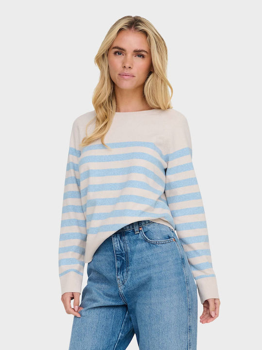 Only Pullover Light Blue 15334905