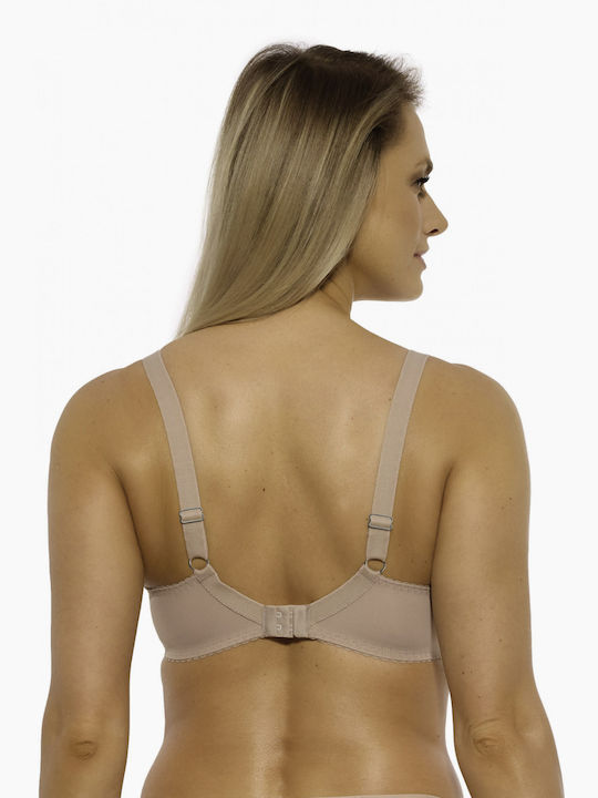 Gaia Minimizer Minimizer Bra with Light Padding Beige