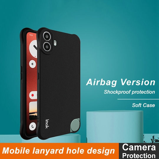 Imak Back Cover Silicone Black (Nothing CMF Phone 1 5G)