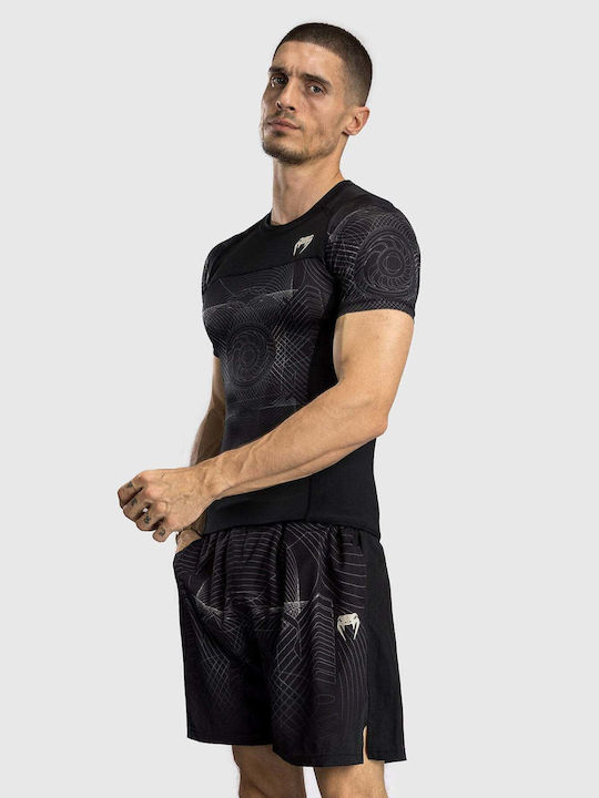 Venum G-fit Тениска VENUM-05007-617 за Джиу-джицу / ММА Черен