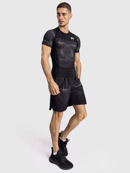 Venum G-fit Short Sleeve Shirt VENUM-05007-617 for Jiu-Jitsu / MMA Black