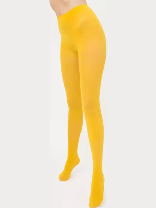 Непрозрачен Дамско чорапогащник Yellow