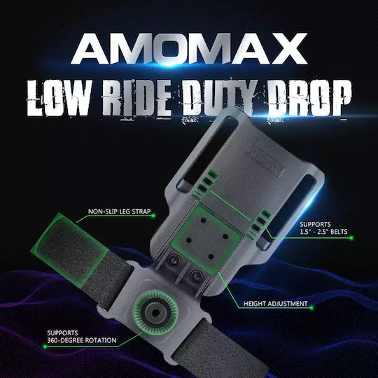 Amomax Tiefsitzendes Dienstholster OD Grün