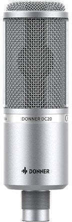 Donner DC20 Microphone in Silver Color