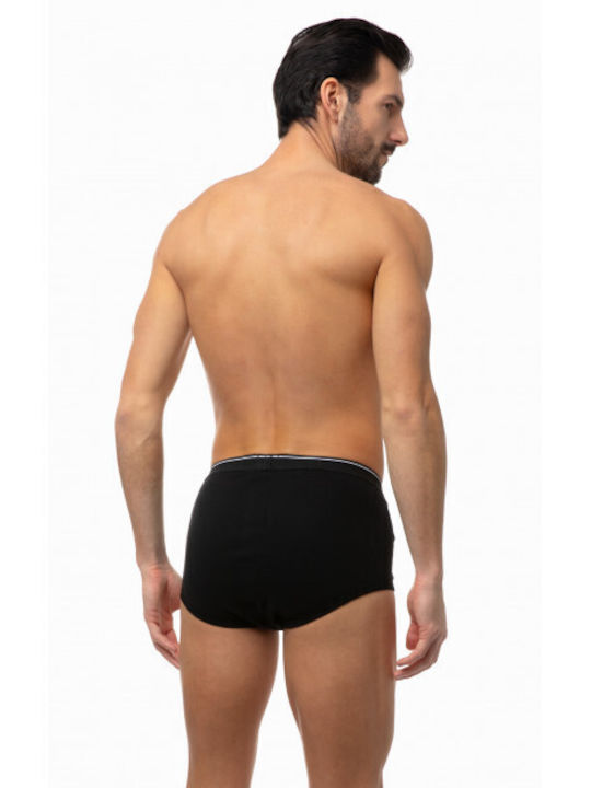 Minerva Men's Briefs 2Pack Black