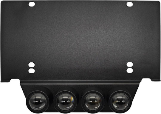Front Lights Laser Led Number Plate Us 12v + Remote Control
