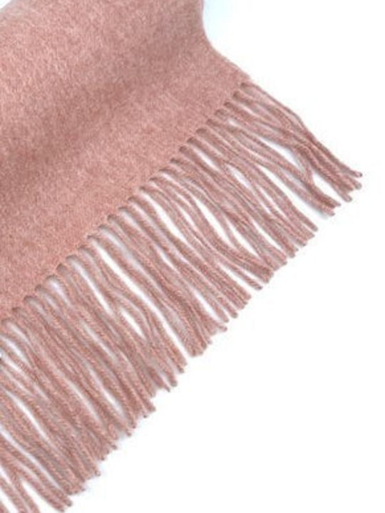 T & D Men's Cashmere Scarf Pink