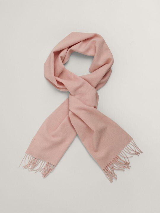 Мъжки шал от кашмир Beige Pink