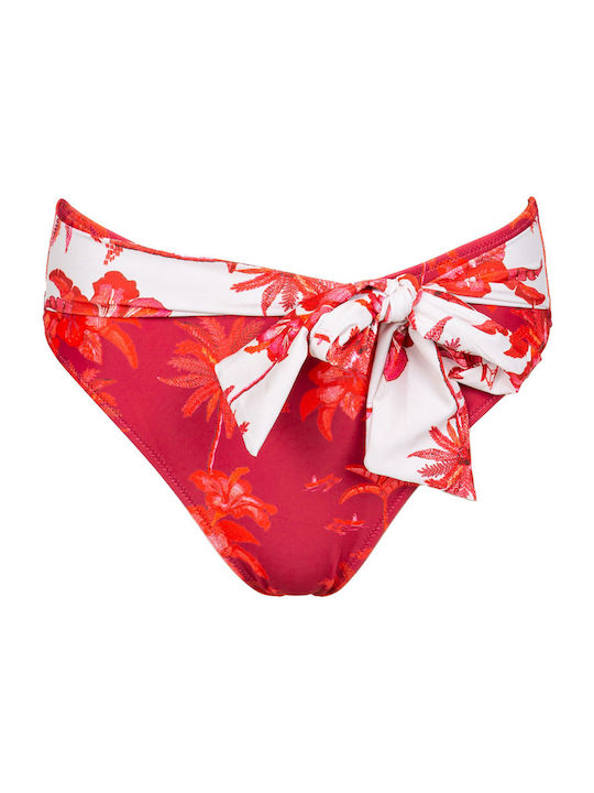 Solano Swimwear Bikini Slip High Waist Floral