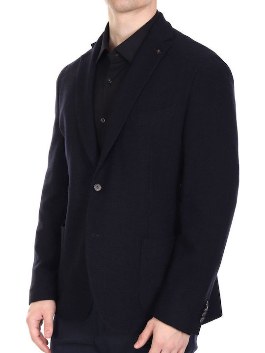 Men's Winter Suit Jacket Blue