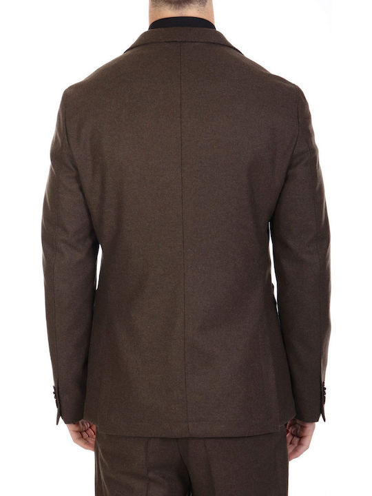 Men's Suit Jacket Slim Fit Khaki