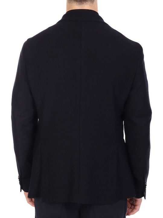 Men's Winter Suit Jacket Blue