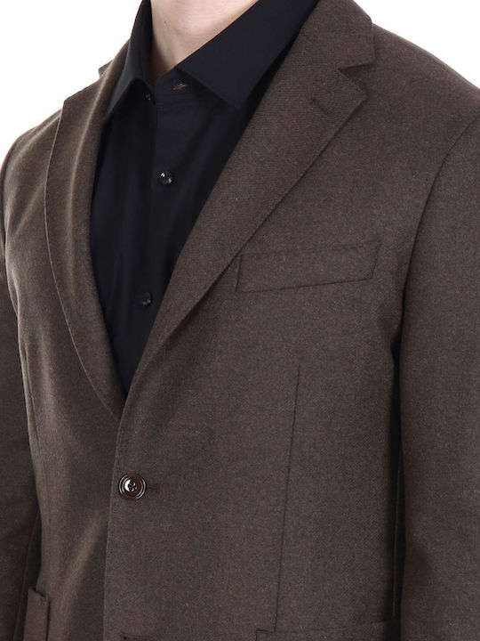 Men's Suit Jacket Slim Fit Khaki