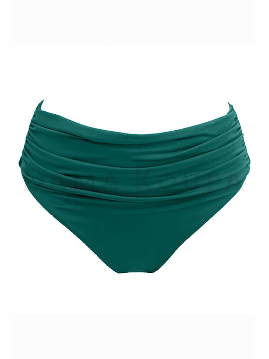 Solano Swimwear Bikini Slip High Waist Green