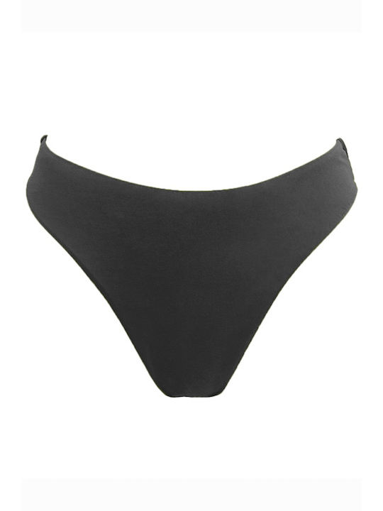 Solano Swimwear Bikini Slip High Waist Black