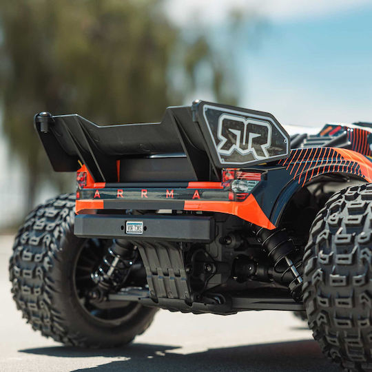 Arrma 1/10 Vorteks 2wd Rtr Brushed Stadium Truck Battery & Charger Included Orange Arrma
