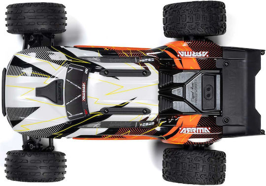 Arrma 1/10 Vorteks 2wd Rtr Brushed Stadium Truck Battery & Charger Included Orange Arrma