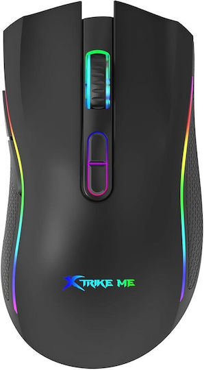 Xtrike Me GM-314 RGB Gaming Ποντίκι 7200 DPI Μαύρο