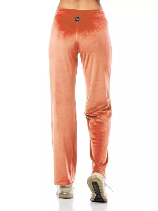 Bodymove Sweatpants Velvet Orange