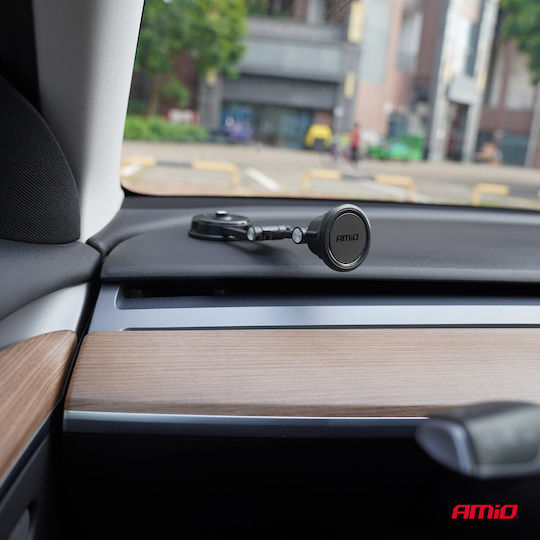 AMiO Suport Auto pentru Telefon cu magnet Neagră