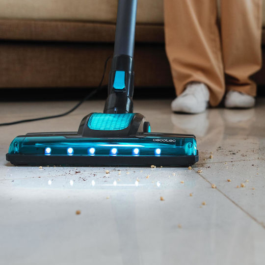 Cecotec Conga 700 PowerHead Ηλεκτρική Σκούπα Stick 615W Μπλε