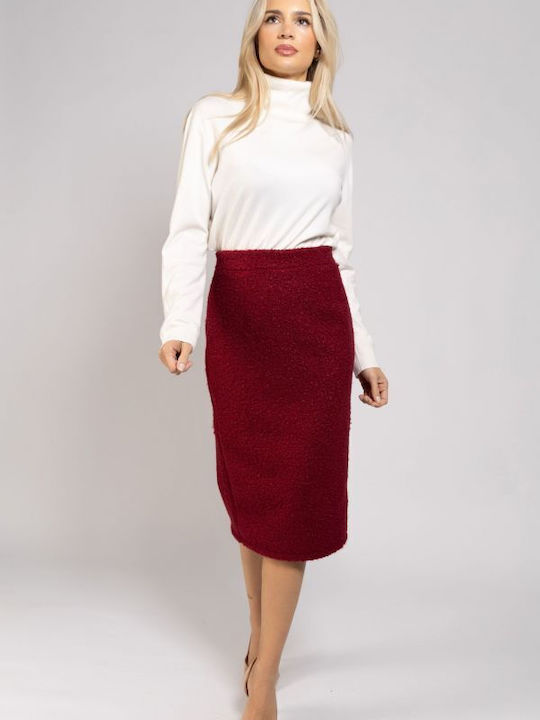 BelleFille Midi Skirt BORDO