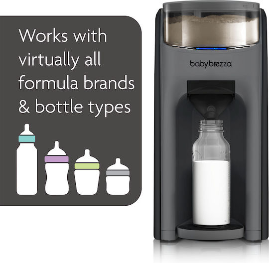 Baby Brezza Formula Pro Advanced Παρασκευαστής Γάλακτος Charcoal