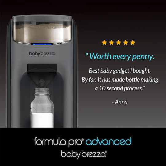 Baby Brezza Formula Pro Advanced Παρασκευαστής Γάλακτος Charcoal
