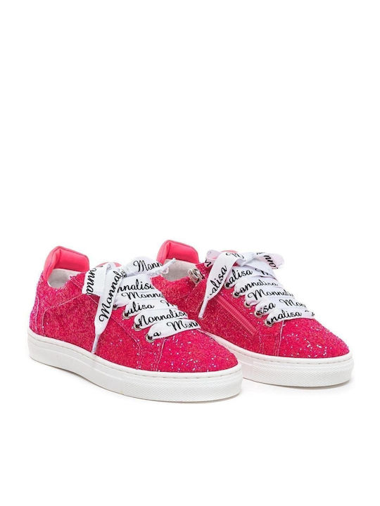 Kinder Sneakers Fuchsie