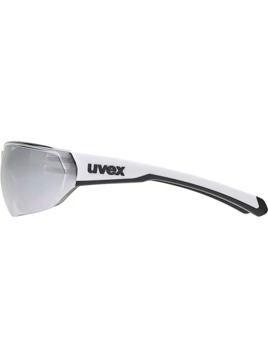 Uvex Sunglasses with Gray Plastic Frame and Silver Mirror Lens S5330828816