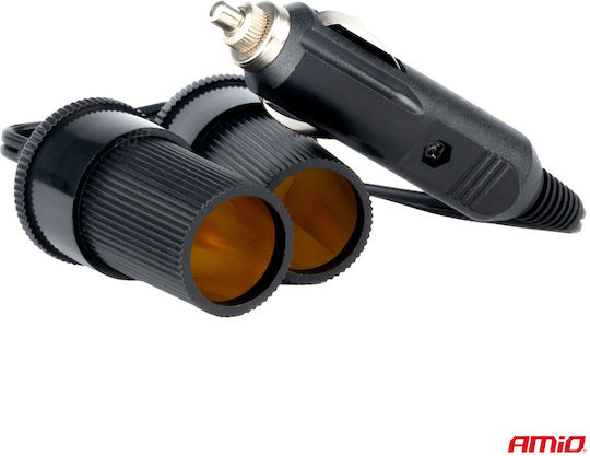 AMiO Car Cigarette Lighter Adapter 12V - 24V