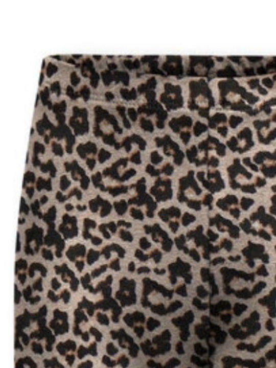 Kids Only Kids Short Legging Animal Print Brown