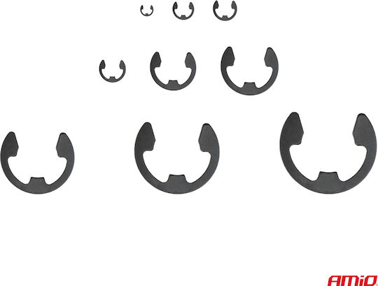 AMiO Πλαστικά Κλιπ Αυτοκινήτου 300τμχ