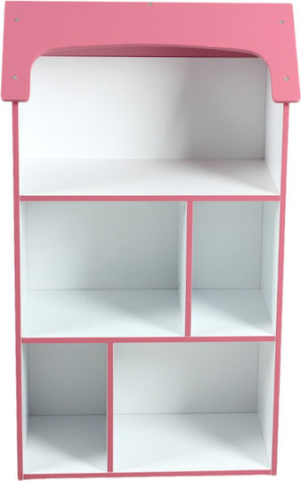Bibliotecă pardoseală Lemn Roz 54x27x91.5cm