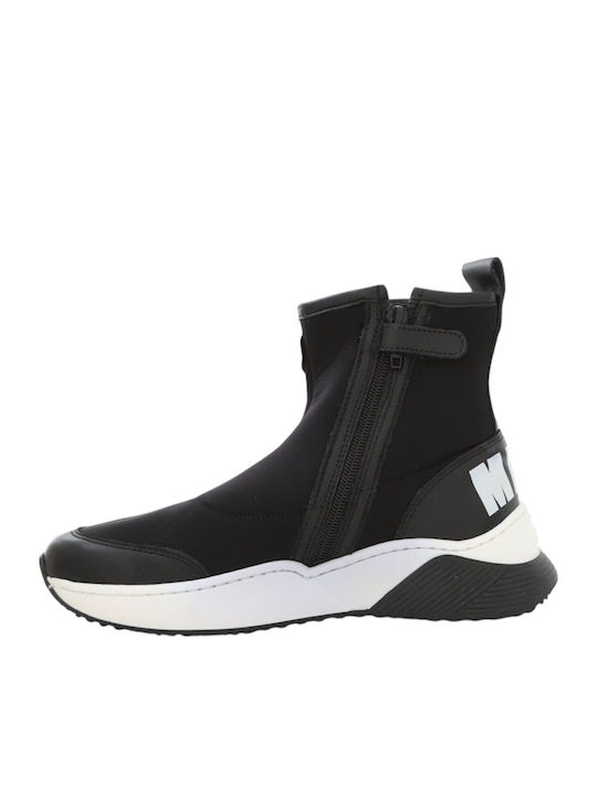 Παιδικά Sneakers Slip-on Μαύρα