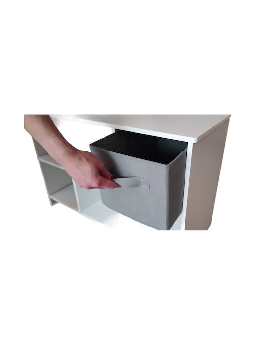 Система за съхранение на играчки Сив 79x36x51см 1бр