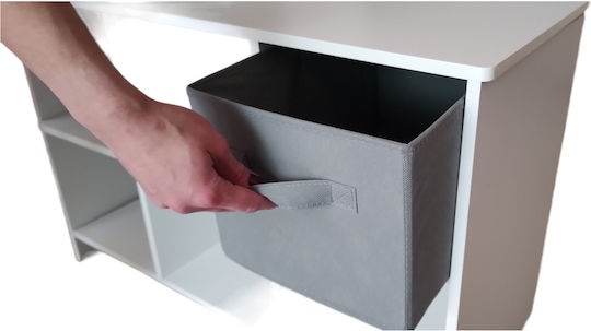 Система за съхранение на играчки Сив 79x36x51см 1бр