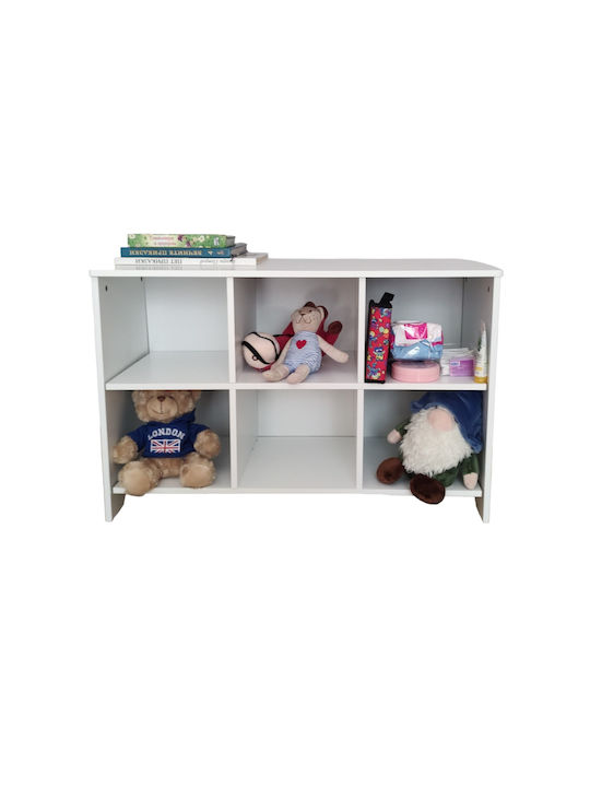Система за съхранение на играчки Сив 79x36x51см 1бр