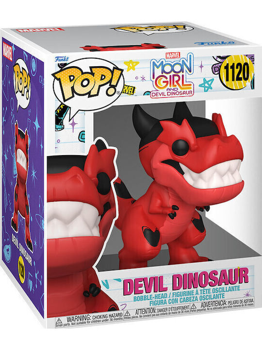 Funko Pop! Marvel: Devil Dinosaur Bobble-Head & Supersized 6" (15cm) Funko Pop! Marvel: Devil Dinosaur Bobble-Head & Supersized 6" (15cm)