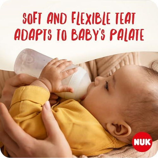 Nuk Perfect Match Silicone Baby Bottle Teats Small Flow for 0+ months 2pcs