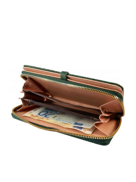 Large Women's Wallet Classic Green