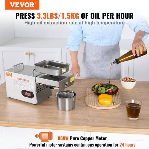 Vevor Commercial Cutter Pulper 850W DDZYJ850W15KNVY87V2