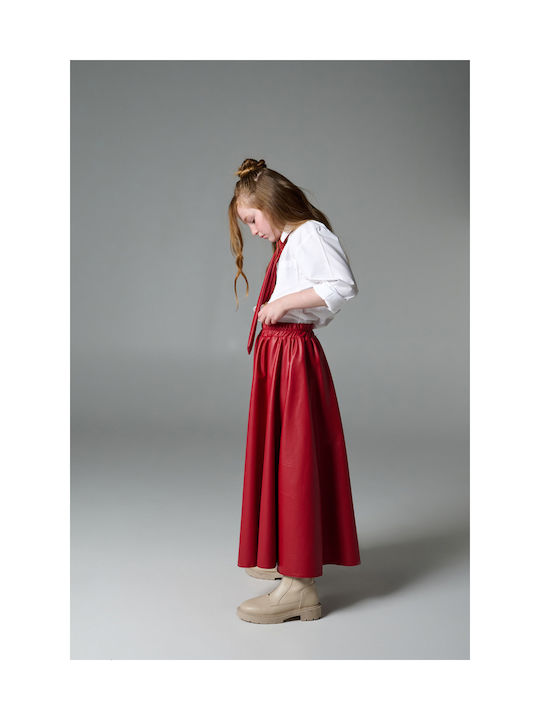 Melin Rose Kids Skirt Red