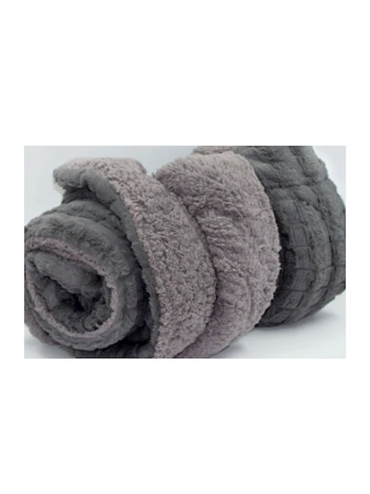 TnS Bettdecke Doppelbett 200x220cm Grey