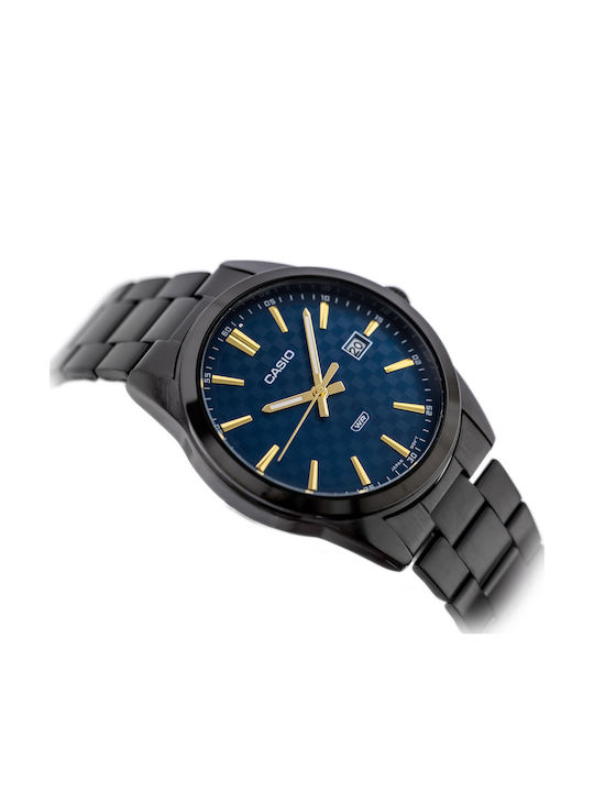 Casio Ceasuri Bărbați 42mm Mecanism cu Baterie cu Brățară din Metal Neagră