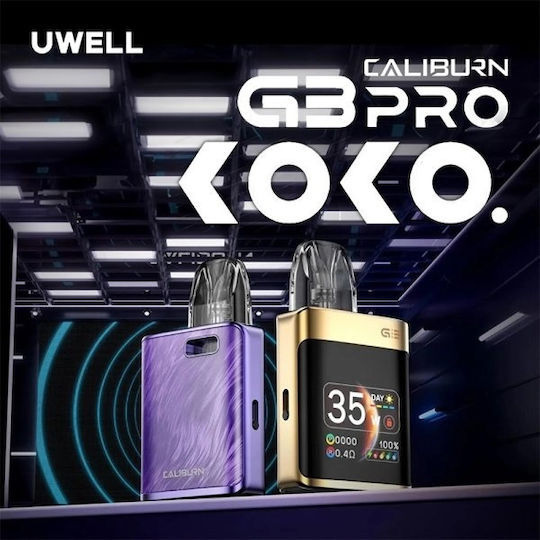 Uwell Caliburn G3 Pro KOKO Pod-Bausatz 3ml mit eingebauter Batterie 1250mAh Rose Pink